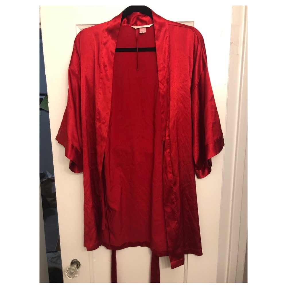 Red Victoria Secret Robe - SIZE S/M - Picture 5 of 6